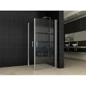 Wiesbaden dubbele swingdeur UNI 1000x1000x2000 chr.8mm NANO