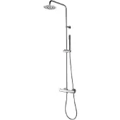Xellanz Caralda Eco thermostatische regendoucheset opbouw chroom