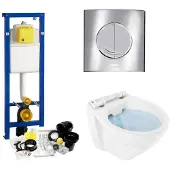 Wisa XS set01 Randloos Argos Chroom (meerprijs €15,00)