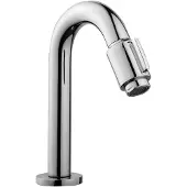 Saqu Essential Luxe fonteinkraan met C-uitloop chroom