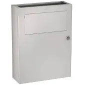 Kwc Rodan afvalbak voor damesverband 35x46.9x13 cm RVS