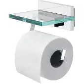 Tiger WC-rolhouder Klep Tiger Safira RVS Glans