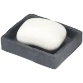 Wenko Slate rock zeephouder, grijs