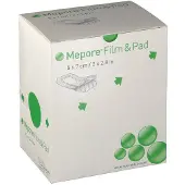 Molnlycke Health Care Mepore Film & Pad Verband 5 x 7 cm | 85 stuks