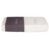 Imps&elfs baby wieglaken antraciet/wit 80x110cm Antraciet/wit