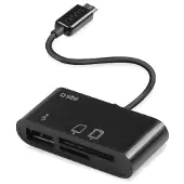 SBS OTG-kabel en kaartlezer voor tablets en smartphones