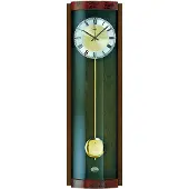 AMS 5087/9 - Klok - Hout - 21x71 cm - Bruin