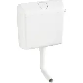 Wisa Serie 1000 laaghangend reservoir Wit
