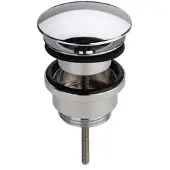 Viega Visign V1 afvoerplug universeel niet afsluitbaar chroom 492670