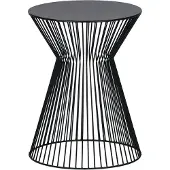 Woood Bijzettafel Suus 35cm, kleur Zwart