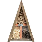 Esschert Design Driehoekig Insectenhotel Vogelvoederplek