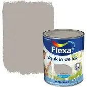 Flexa Strak in de Lak Watergedragen Zijdeglans Aluminium 1 L