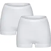 Schiesser Bellboy slip set van 2 stuks fijnrib wit - Original Classics Dames Onderbroek - weiss