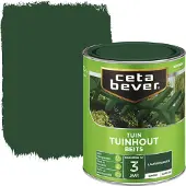 Cetabever tuinhout beits dekkend laurier groen zijdeglans 750 ml
