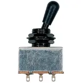 Boston SW-5-BB 3-standenschakelaar (blok model) zwart