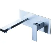 Best design Wastafelkraan a-line wandmodel inbouw