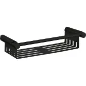 Best design mat zwart doucherek / shampoohouder voor wandmontage