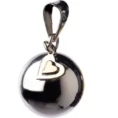 Bola hanger met hartjes bedeltje zilver BOLA 1 VK880