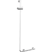 Tiger Wandbeugel met glijstang boston comfort en safety 114 cm links rvs