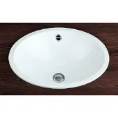Alape Eb serie inbouw wastafel 55,5x42,5cm wit