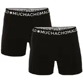 Muchachomalo Jongens 2 pack boxershorts effen