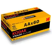 Kodak Xtralife Aa Alkaline Batterij 60 Eenheden