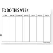 Design Letters weekplanner A4