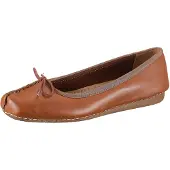Clarks Ballerina 'Freckle Ice' bruin