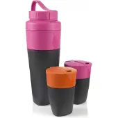 Light My Fire Bekerset Pack-Up-Drink Roze/ Oranje