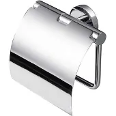 Geesa Nemox closetrolhouder met klep Chroom