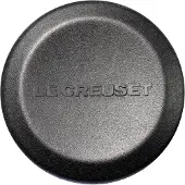 Le Creuset - Kunststof Knop - Rond - Zwart - 6 cm