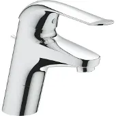 GROHE Eurosmart Cares wastafelkraan met waste chroom