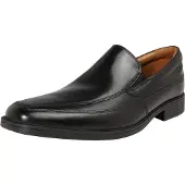 Clarks Instapper Men Tilden Free Black Leather-Schoenmaat 44,5