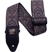 Ernie Ball P04163 Paisley Jacquard Strap Gold & Black