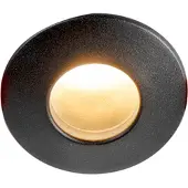 QAZQA Moderne inbouwspot zwart IP44 - Gap
