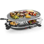 Princess 162720 Raclette 8 Oval & Grill