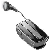 Cellularline In-ear headphone, BT roller clip conisch zwart