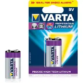 Varta 6lr61 Professional Lithium 9v