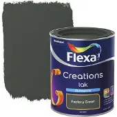 Flexa Creations binnenlak factory green zijdeglans 750 ml