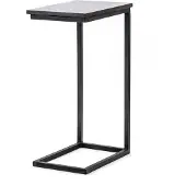 By-Boo Laptoptafel Edge Marmer, kleur zwart