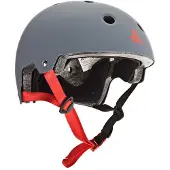Triple 8 - Dubbel Gecertificeerd Grijs - Helm