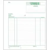 Exacompta leveringen, ft 21 x 18 cm, dupli (50 x 2 vel), tweetalig (NL/FR)