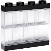 LEGO Opbergbox Lego Minifiguren Zwart 8-delig