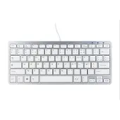R-Go Tools R-Go Compact KB AZERTY Wit Bedraad