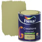 Flexa Creations muurverf olive tree extra mat 1 liter