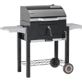 Landmann houtskoolbarbecue Dorado 133x109cm zwart