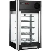 Saro Gebakvitrine met 4 Roterende Platen 108 Liter (Lager dan 90 cm)