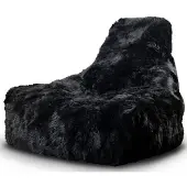 Extreme Lounging B-Bag Mighty-B Indoor Zitzak Sheepskin - Zwart