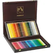 Caran d'Ache Kleurpotloden Caran d'Ache Prismalo 80stuks houten doos ass