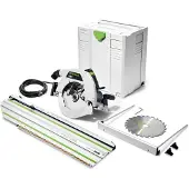 Festool HK 85 EB-Plus-FSK 420 handcirkelzaag afkortzaag 1900 W 230 mm in Systainer ( 574665 ) + zaagblad HW + afkortrail
